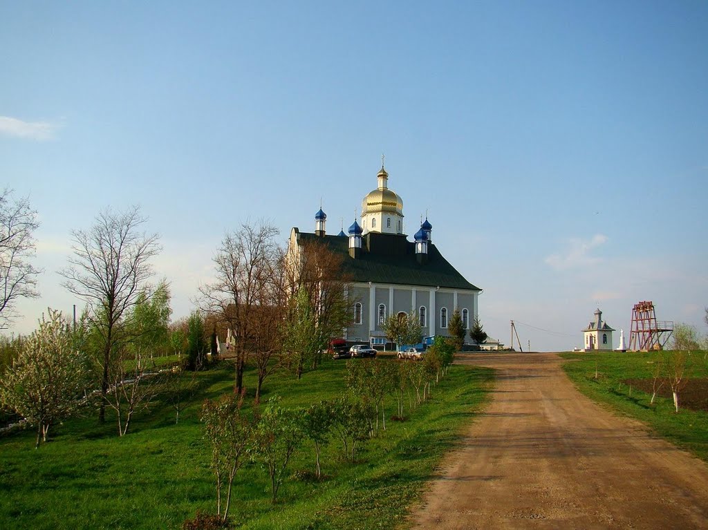 церква в Іоанно-Богословському монастирі, monastery, Залещики
