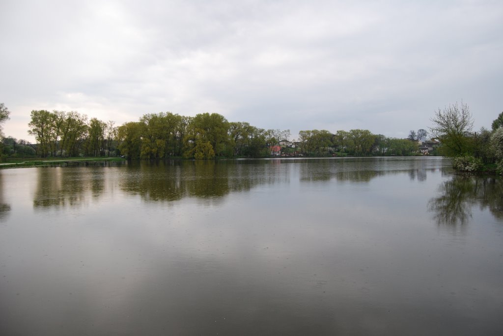 Pond in Zbarazh, Збараж