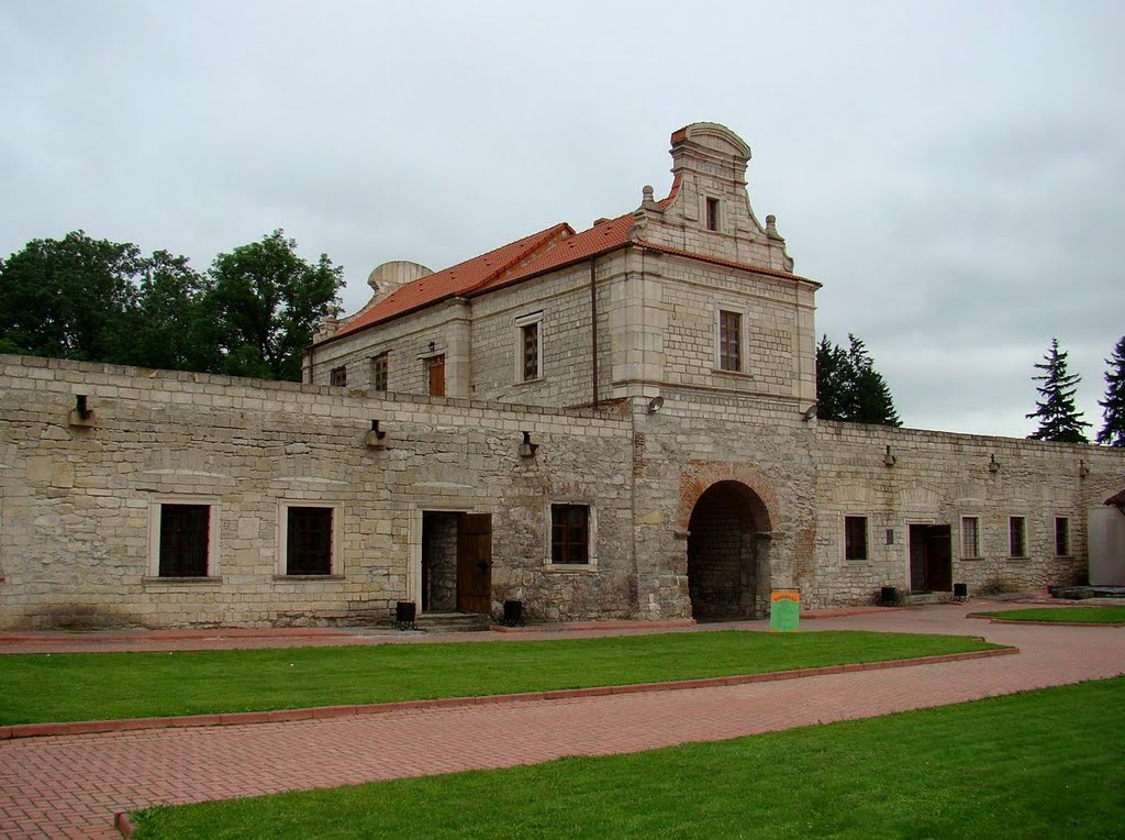 Двір Збаразького замку, yard of the Zbarazkyi Castle, Збараж