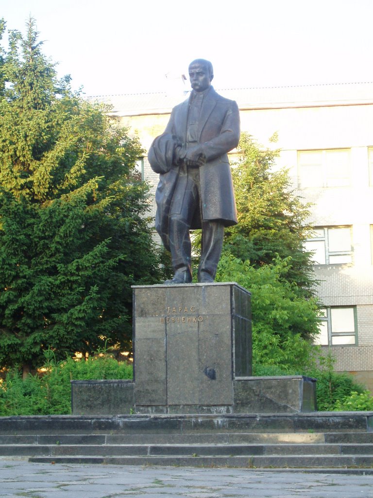 Monument of T.G.Shevchenko, Подволочиск