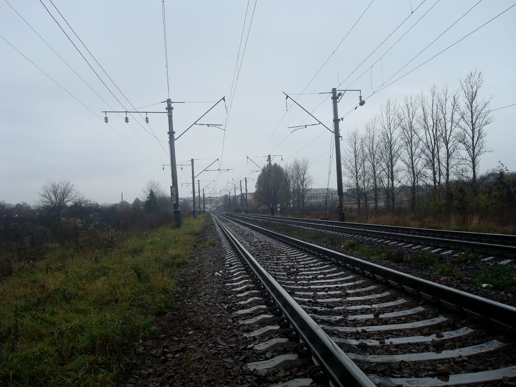 Железнодорожная линия Жмеринка - Подволочиск. Перегон Волочиск - Подволочиск, Подволочиск