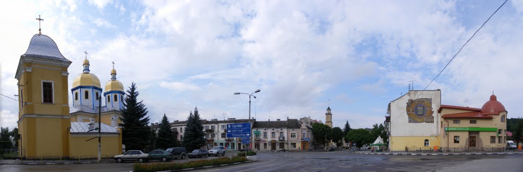 A view on Terebovlia in Ternopilska obl, Теребовля