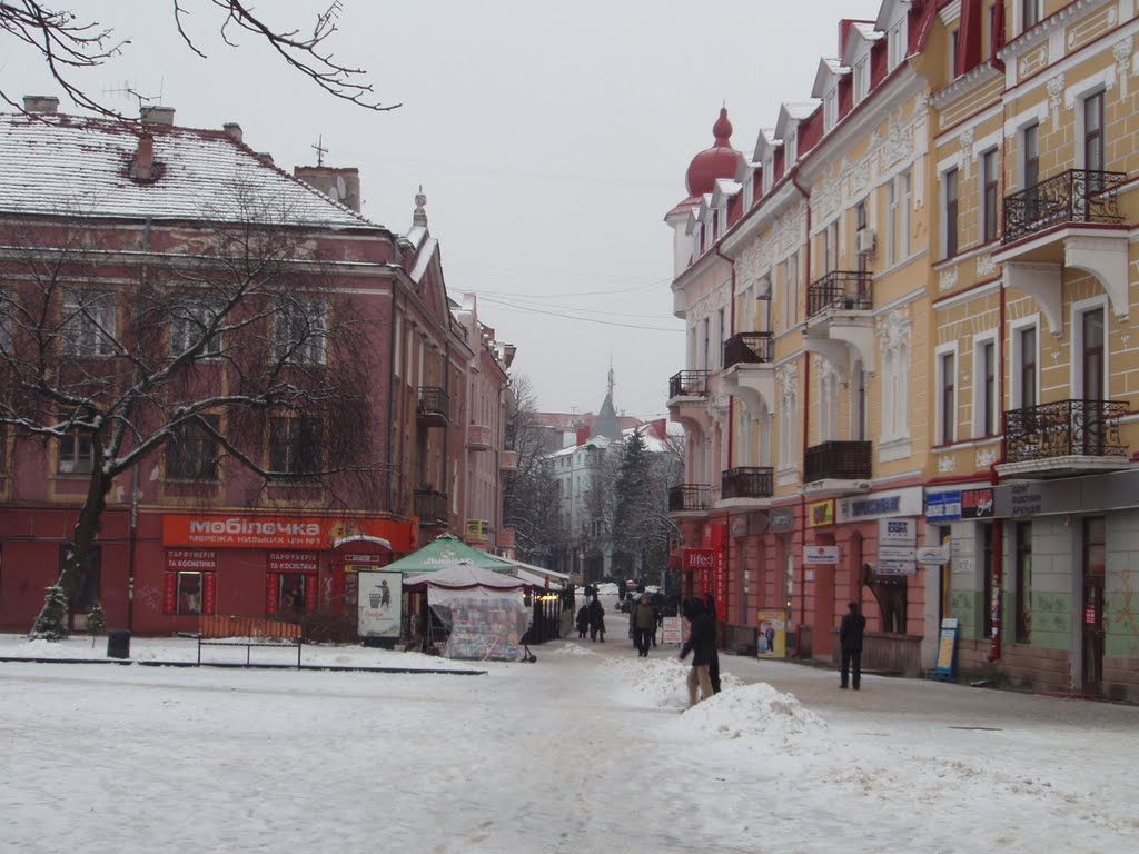 Зимний город, Тернополь