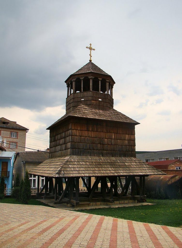 Чортків - дзвінниця Успенської церкви, Chortkiv - bell tower, Чортков