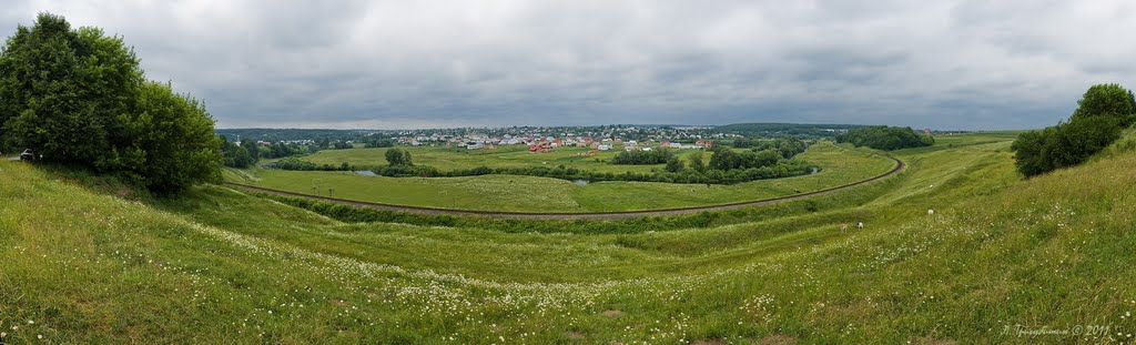 Панорама с. Острів, Шумское