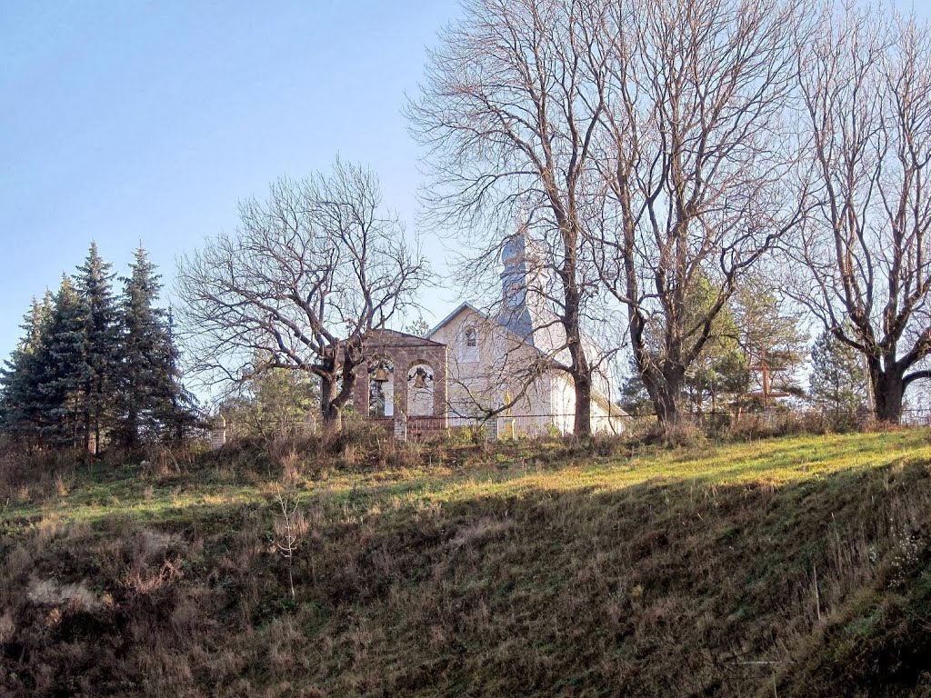 с. Смолянка. Церква Введення в храм Пресвятої Богородиці.(1780р.)/Smolyanka village. Church.(1780р.)., Шумское