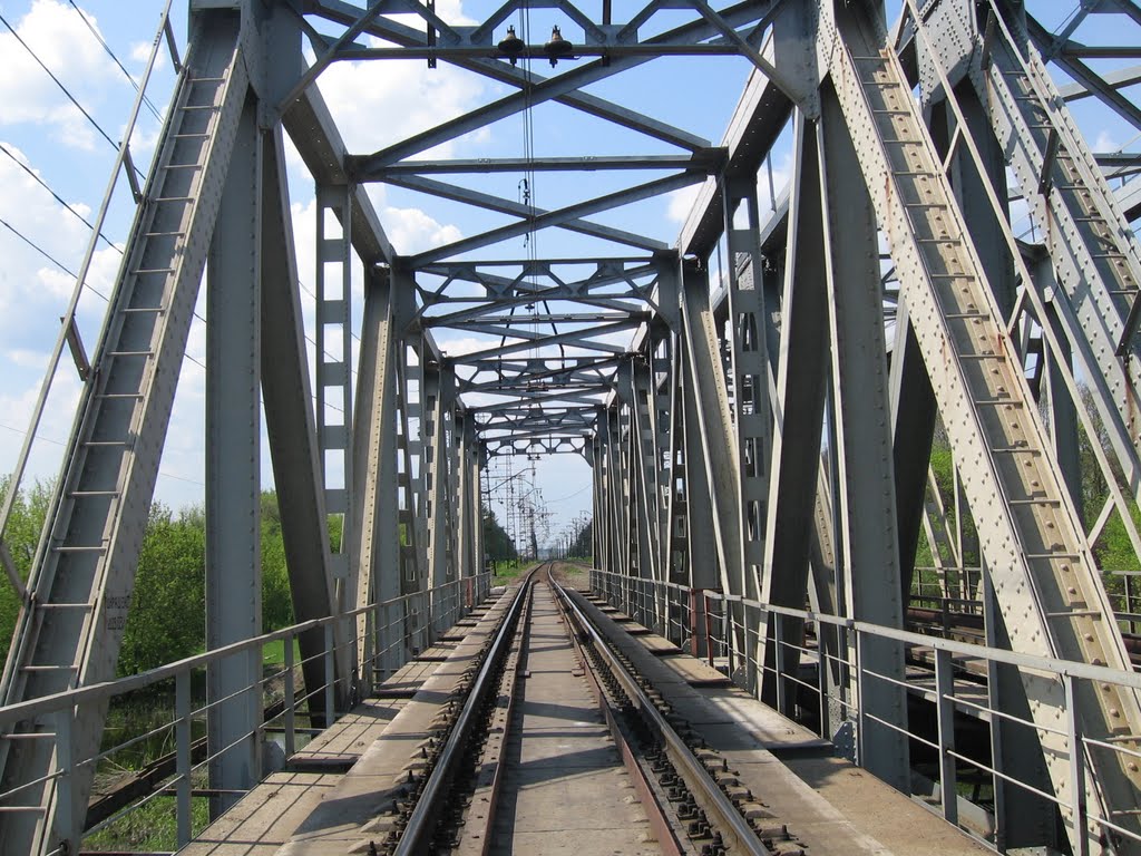 Железнодорожный мост Балаклея-Вербовка (14.05.2006), Балаклея