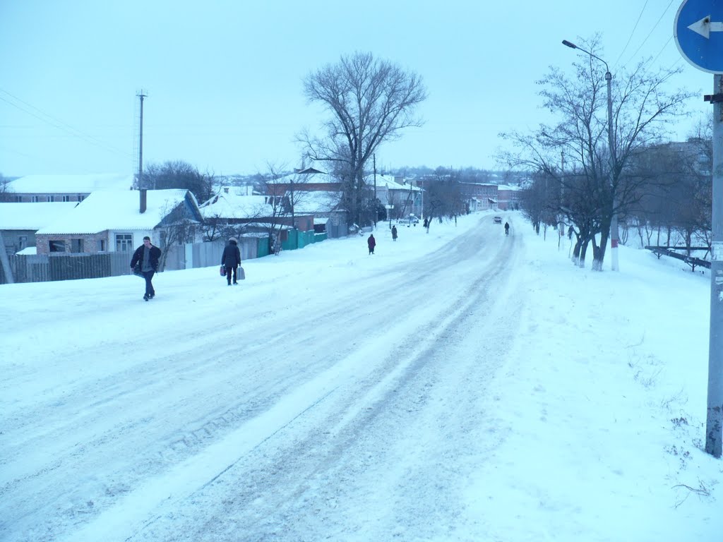 Зима в Барвінковому, Барвенково