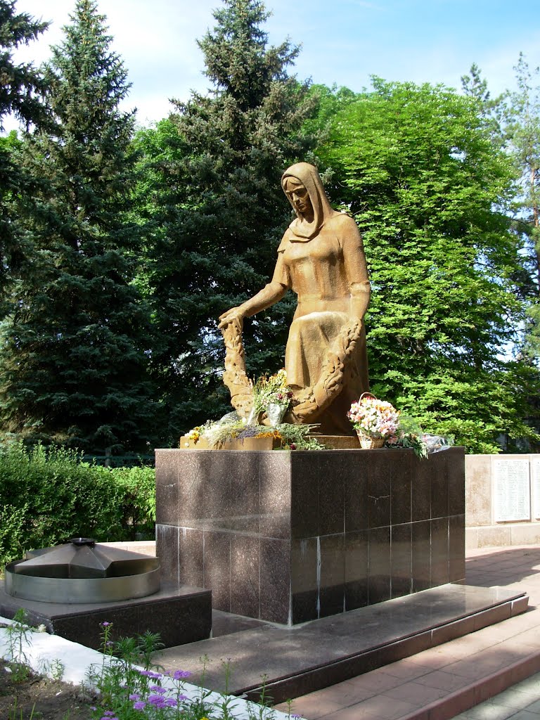 Памятник ВОВ. The GPW monument, Борки
