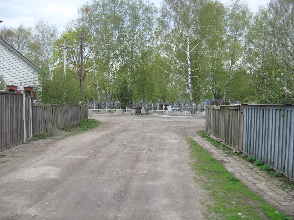 перекресток ул.Семафорная и ул.Советская возле кладбища, г.Дергачи, Дергачи
