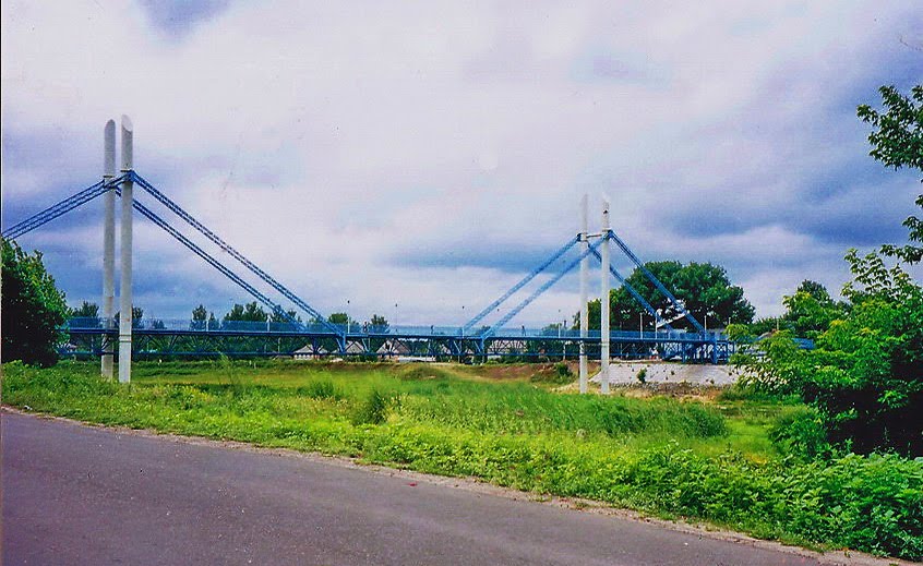 Изюм - пешеходный мост через Сев. Донец, Изюм