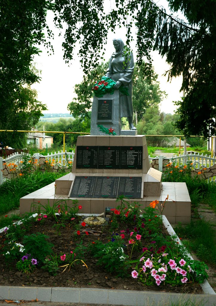 Памятник Погибшим воинам, Казачья Лопань