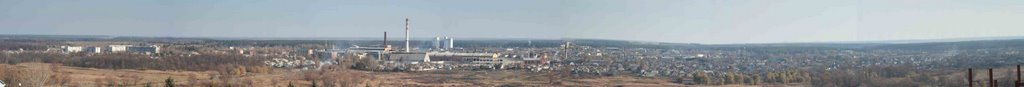 Купянськ, панорама за Осколом, Купянск