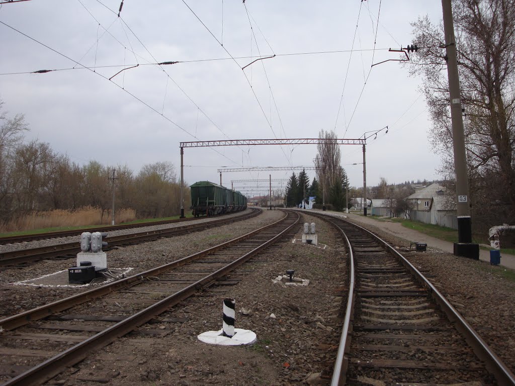 Железнодорожные путя, Купянск