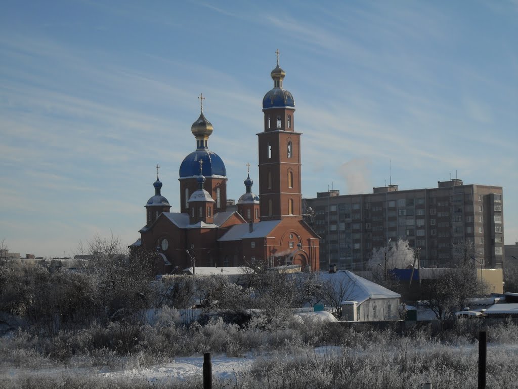 Храм в январе 2011., Лозовая