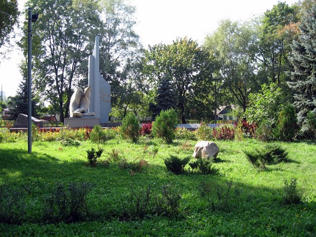 Братская могила и мемориал, Чугуев
