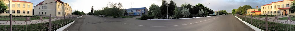Панорама 360 №10: вул. Червоноармійська, Высокополье