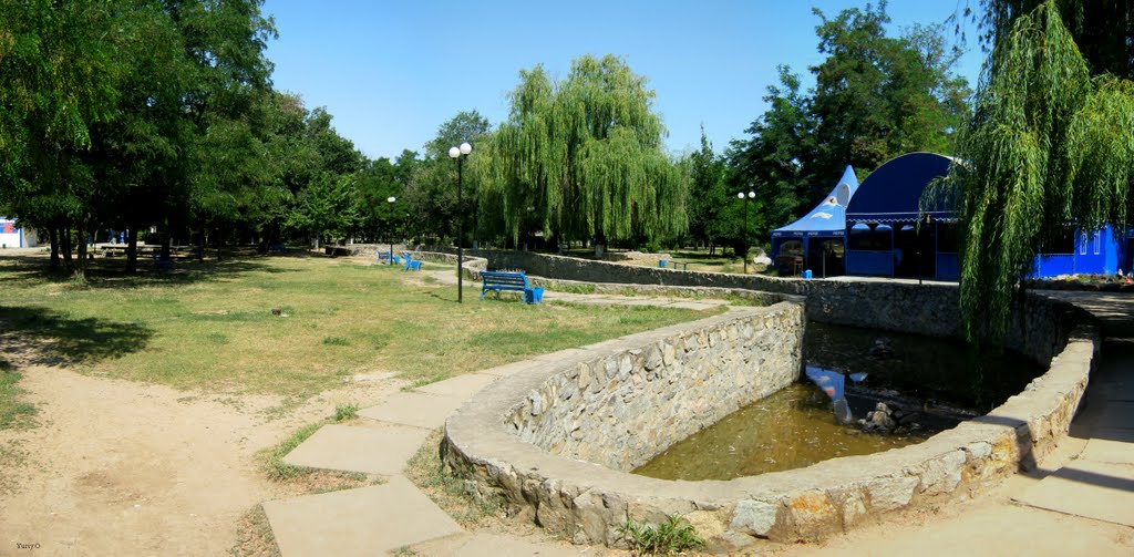 В парке летом 2011г., Геническ