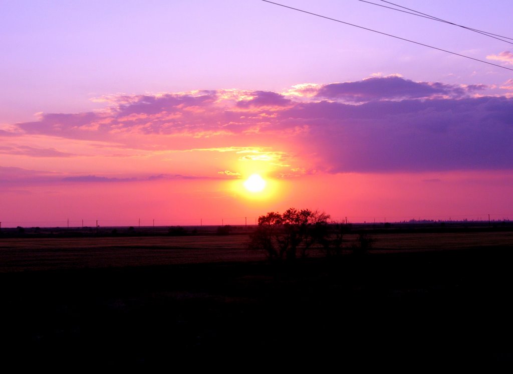 sunset, Горностаевка