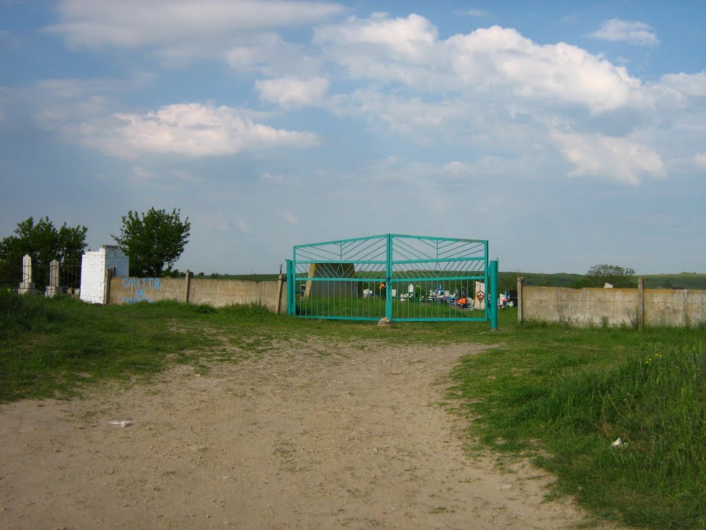 Вход на кладбище, Калининское