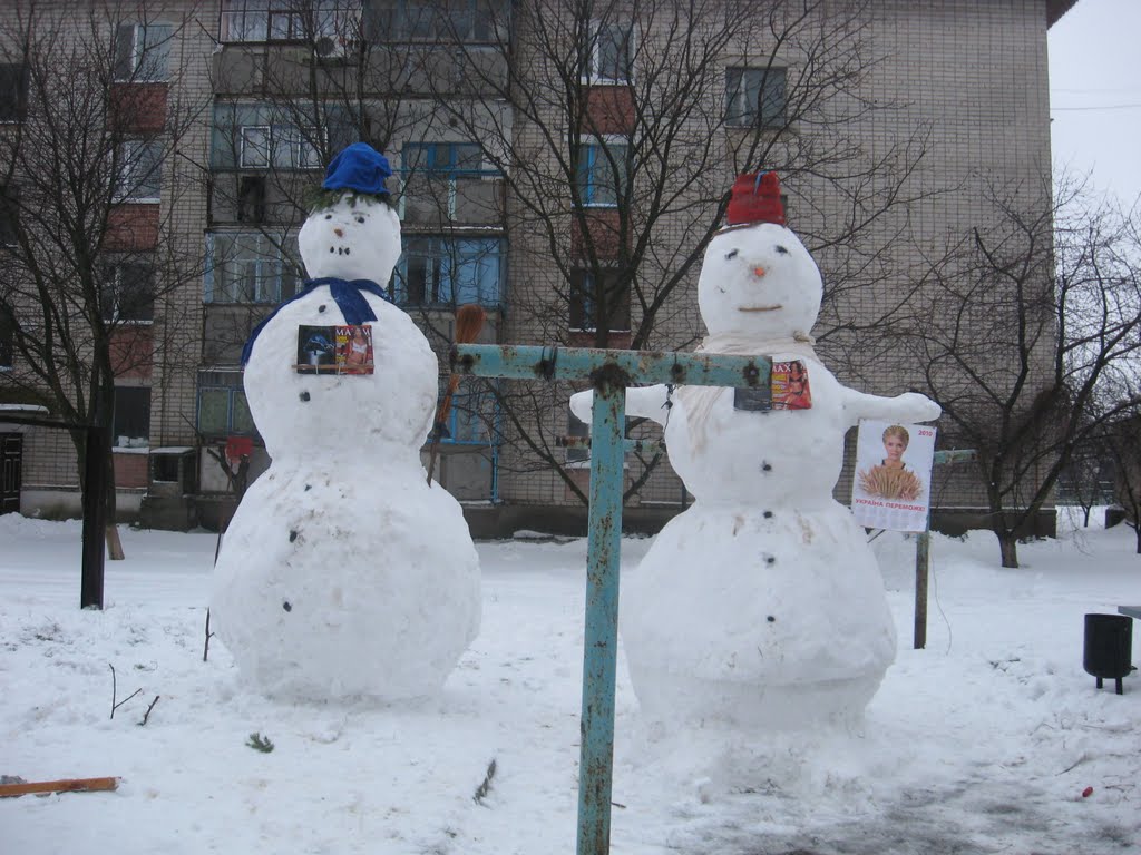 Зима и выборы в нашем дворе, Новотроицкое
