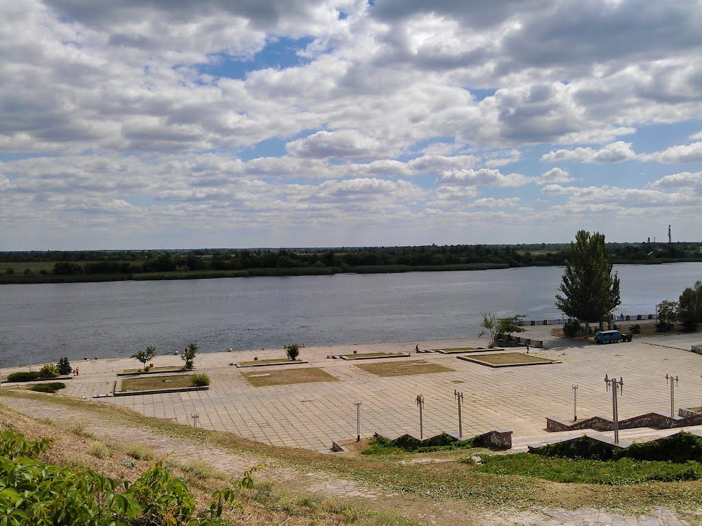 Вид на Днепр / View of the Dnieper, Херсон
