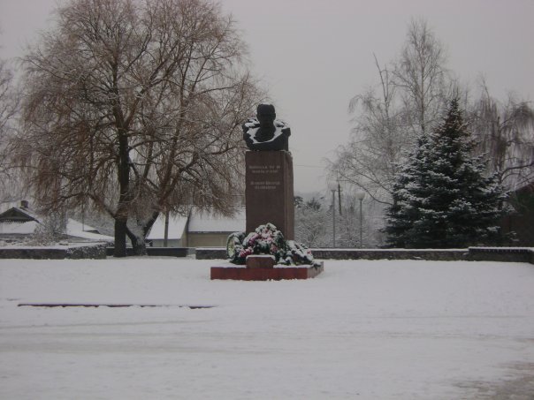 Центральна площа (памятник Т.Г. Шевченку), Виньковцы
