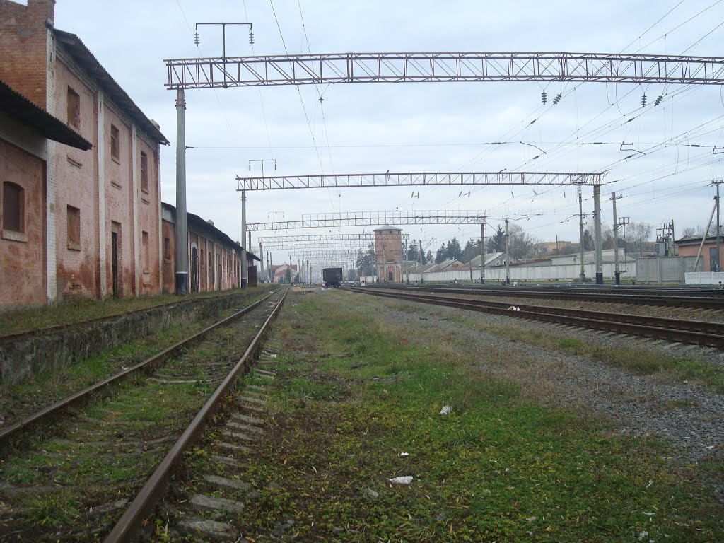 Станция Волочиск. Пакгауз и грузовая рампа, Волочиск