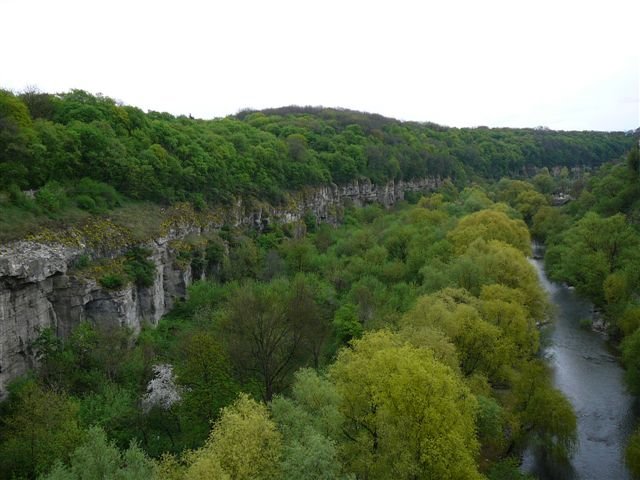Smotrycz River Canion, view to the S/ widok na południe, Каменец-Подольский