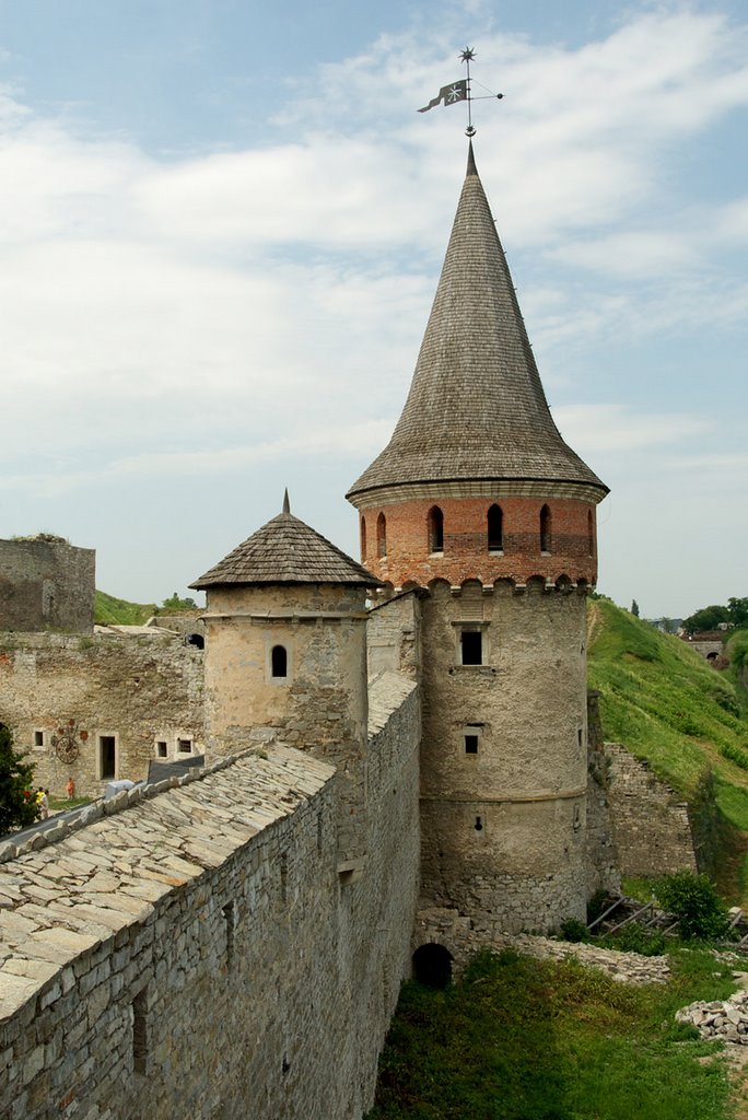 башня крепости, Каменец-Подольский