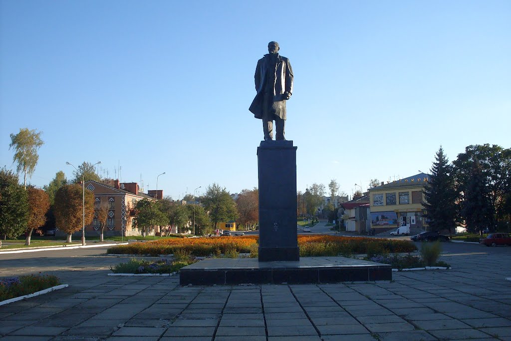 памятник дедушке ленину в красилове, Красилов