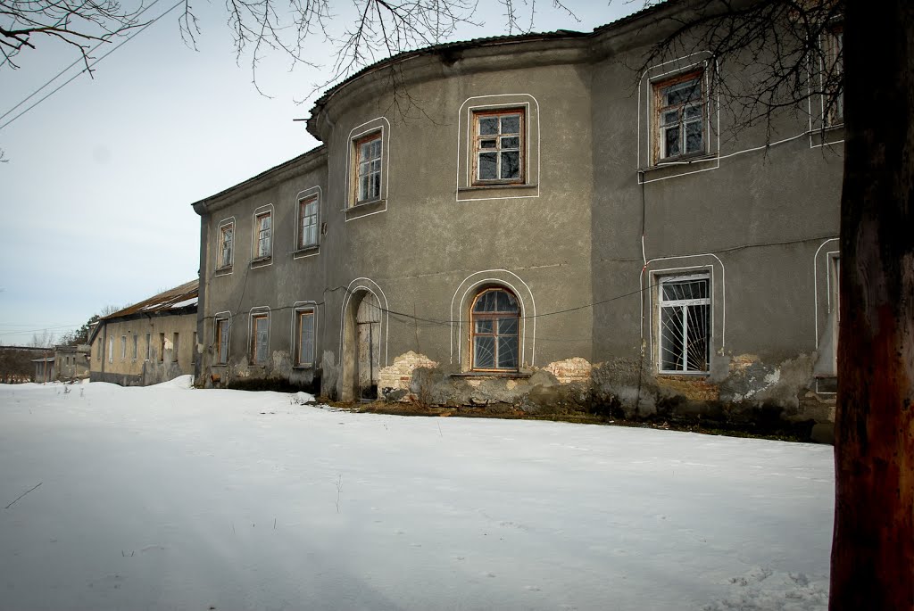 Remaining mansion in Krasilov, Красилов
