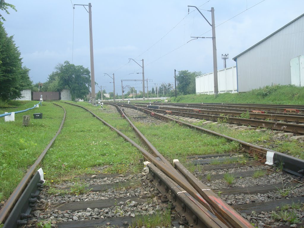 Станция Шепетовка. Вид в сторону Ровно, Шепетовка