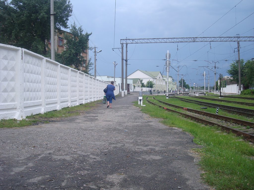 Станция Шепетовка. Вид на вокзал, Шепетовка