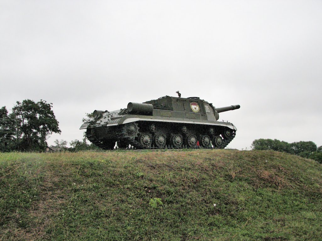 Самоходная артиллерийская установка ИСУ-152., Ярмолинцы