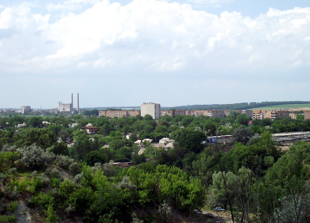 City of Vatutine, view from the South, Ерки