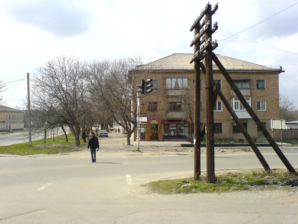 Zvenigorodka, povorot k medicinskomu kompleksu, Звенигородка