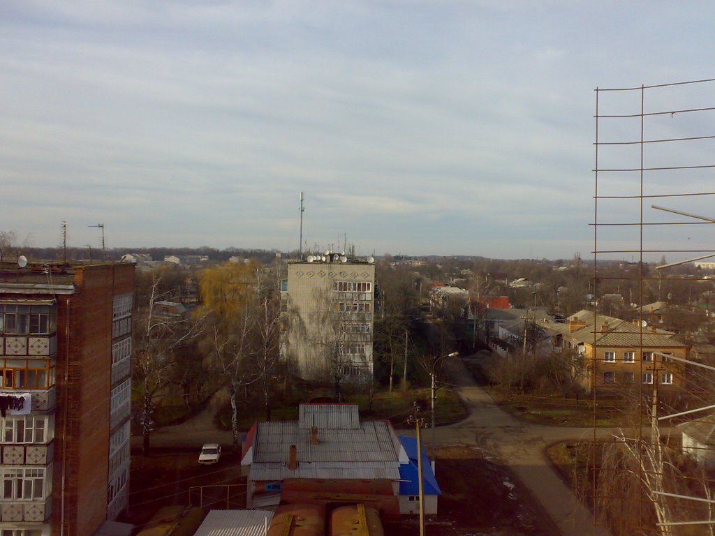 Панорама частини міста, Христиновка
