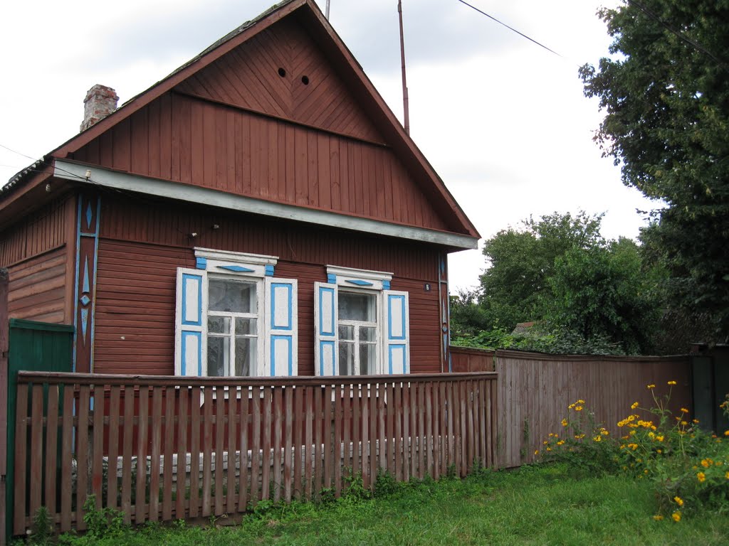 House made of wood, Городня