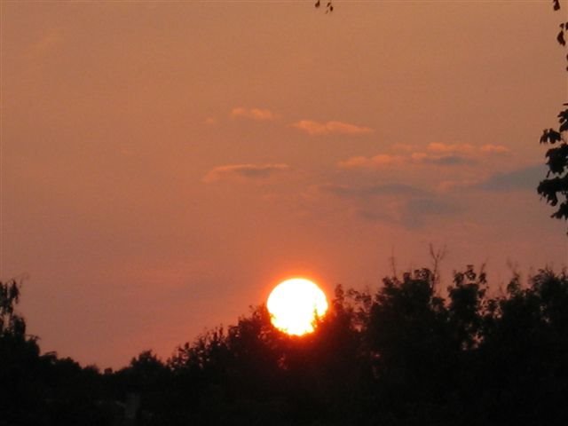 Sunset in Korop UKR, Короп
