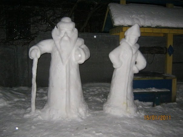 Снігові фігури, Короп