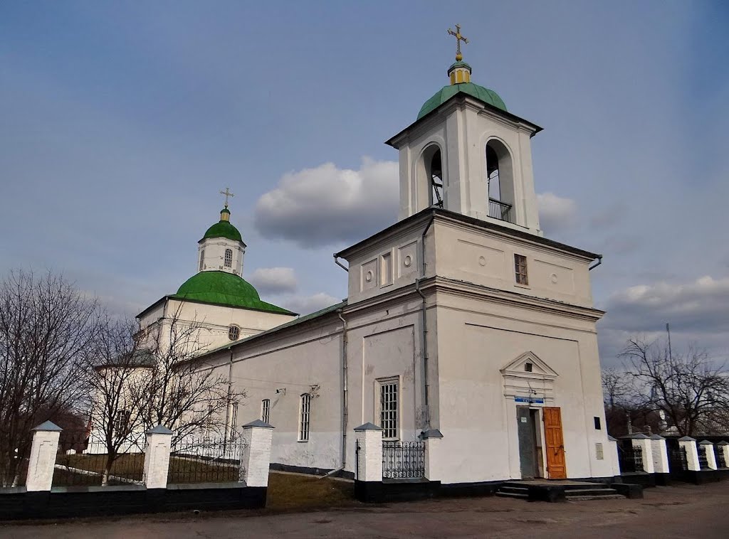 Ніжин - Воздвиженська церква,  Нежин - Воздвиженская церковь, 1775, Нежин
