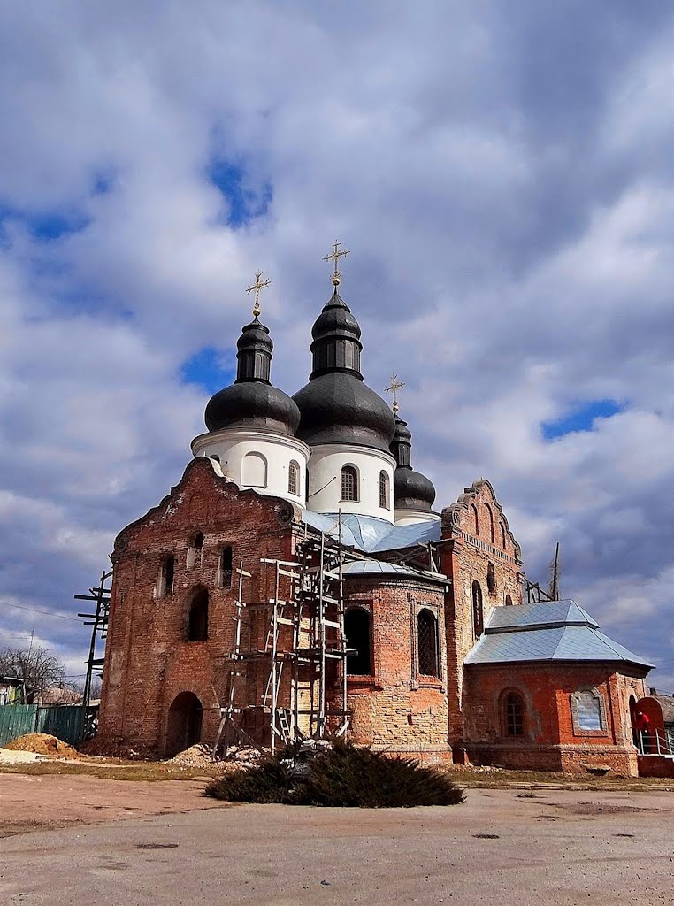 Ніжин - Спаська церква, Nizhyn - Church of the Savior, Нежын - Спасская церковь, 1757, Нежин