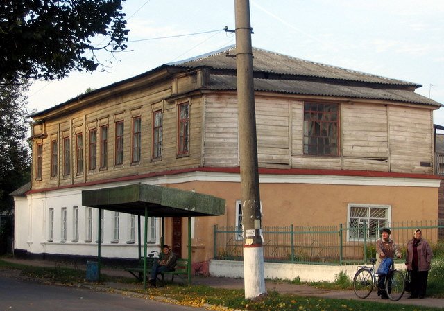 Old wooden house, Новгород Северский