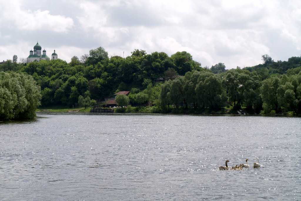 Desna river, Новгород Северский