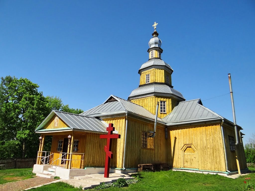 Новгород-Сіверський - Миколаївська церква, Novhorod-Siverskyi - St. Nicholas church, Никольская церковь, 1720, Новгород Северский