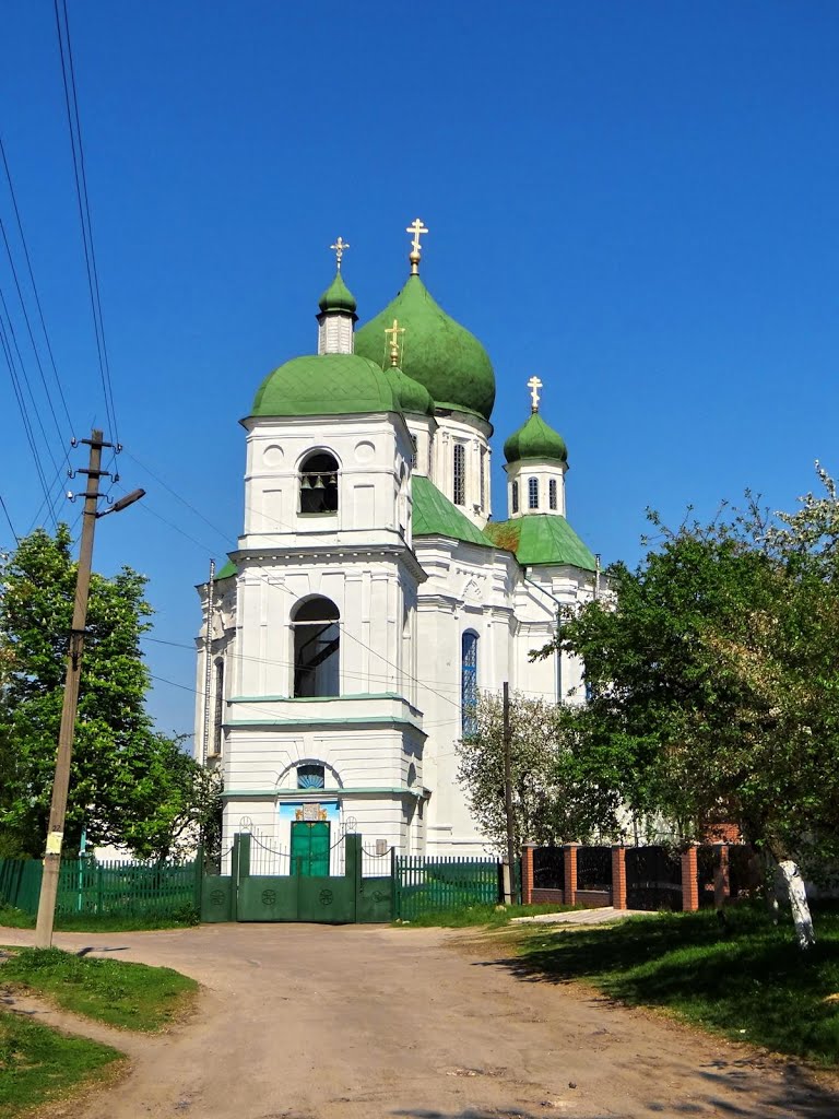 Успенський собор у Новгороді-Сіверському, Novhorod-Siverskyi - Dormition cathedral, 1671-1715, Новгород Северский