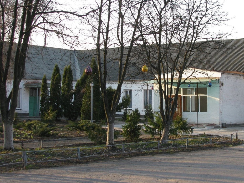 Медучилище, двор (2010), Прилуки