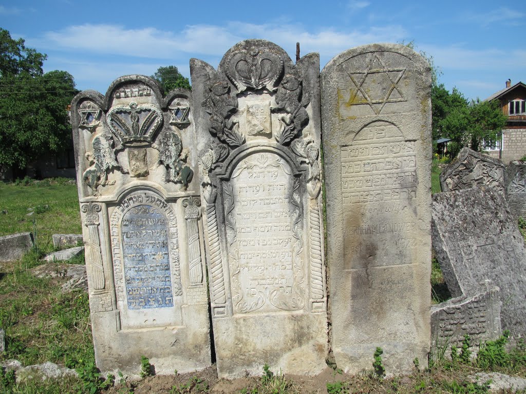 Кути, старий єврейський цвинтар / Old Jewish Cemetery, Вижница