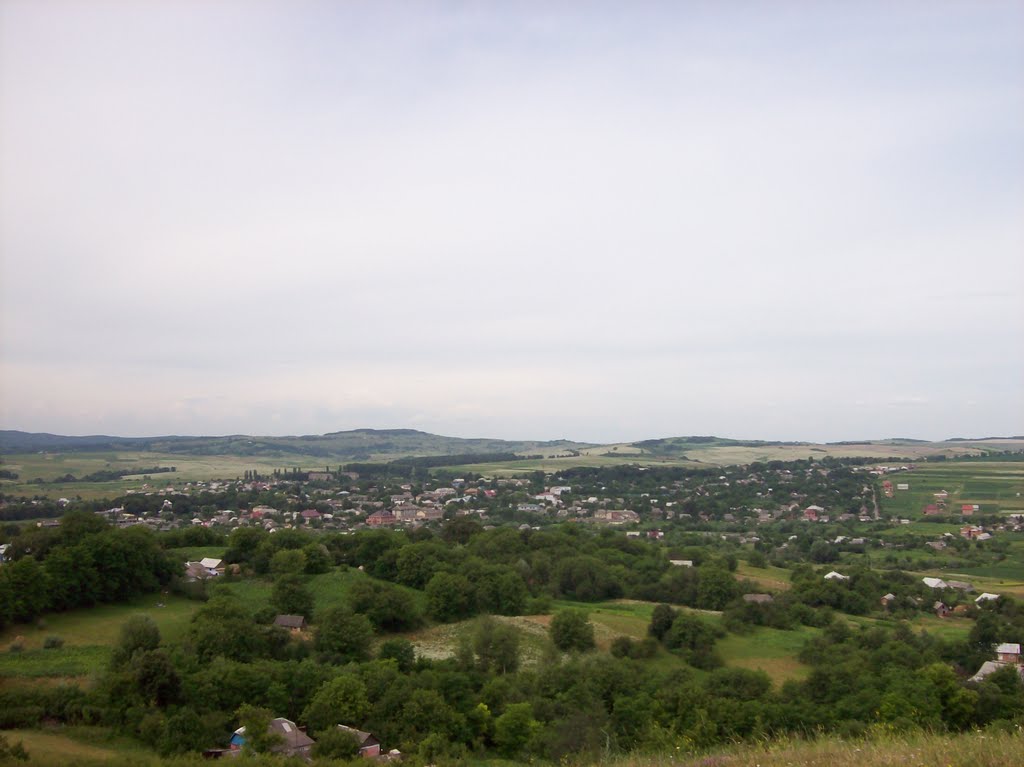 панорама города, Герца